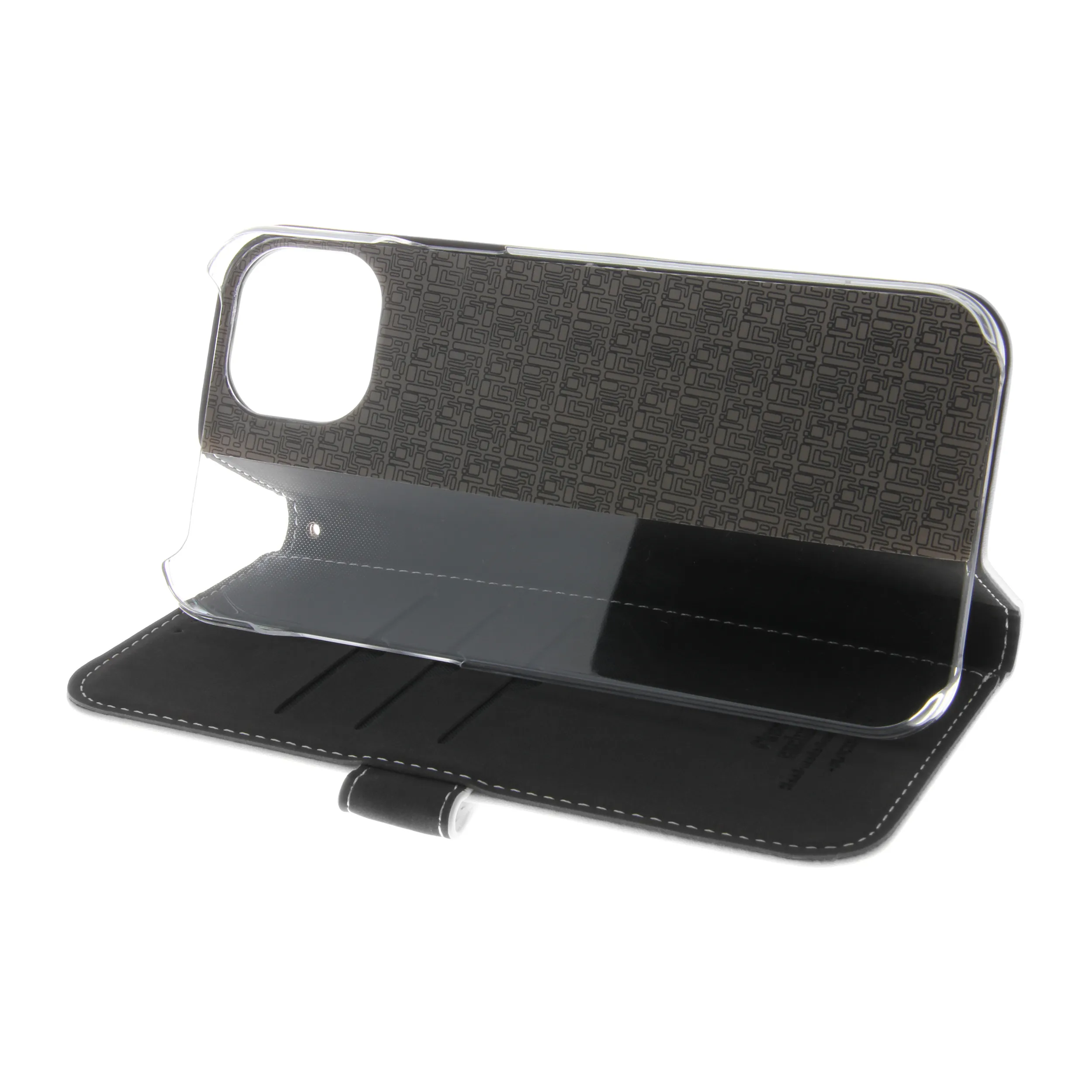 Insmat Flip Case, iPhone 15 - Wallet Case, White