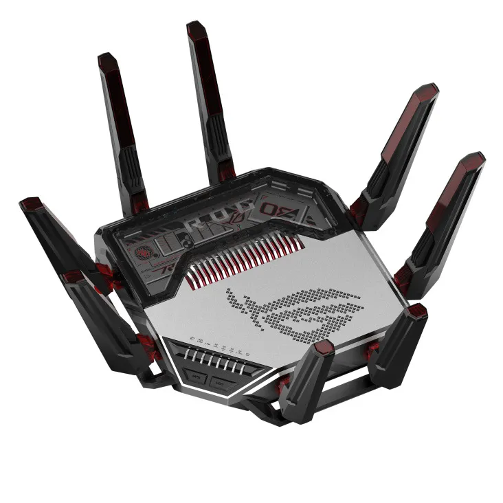 Asus ROG Rapture GT-BN98 Gaming Router, Wi-Fi 8, Quad-band, Black, White
