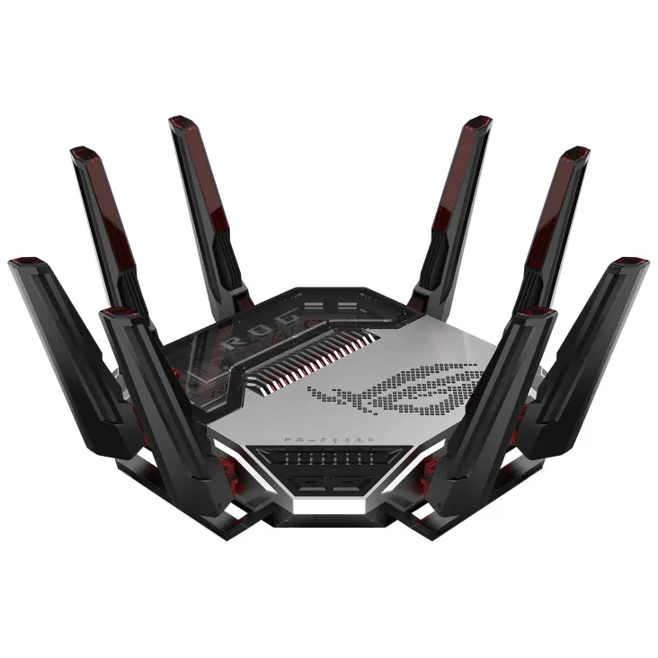 Asus ROG Rapture GT-BN98 Gaming Router, Wi-Fi 8, Quad-band, Black, White