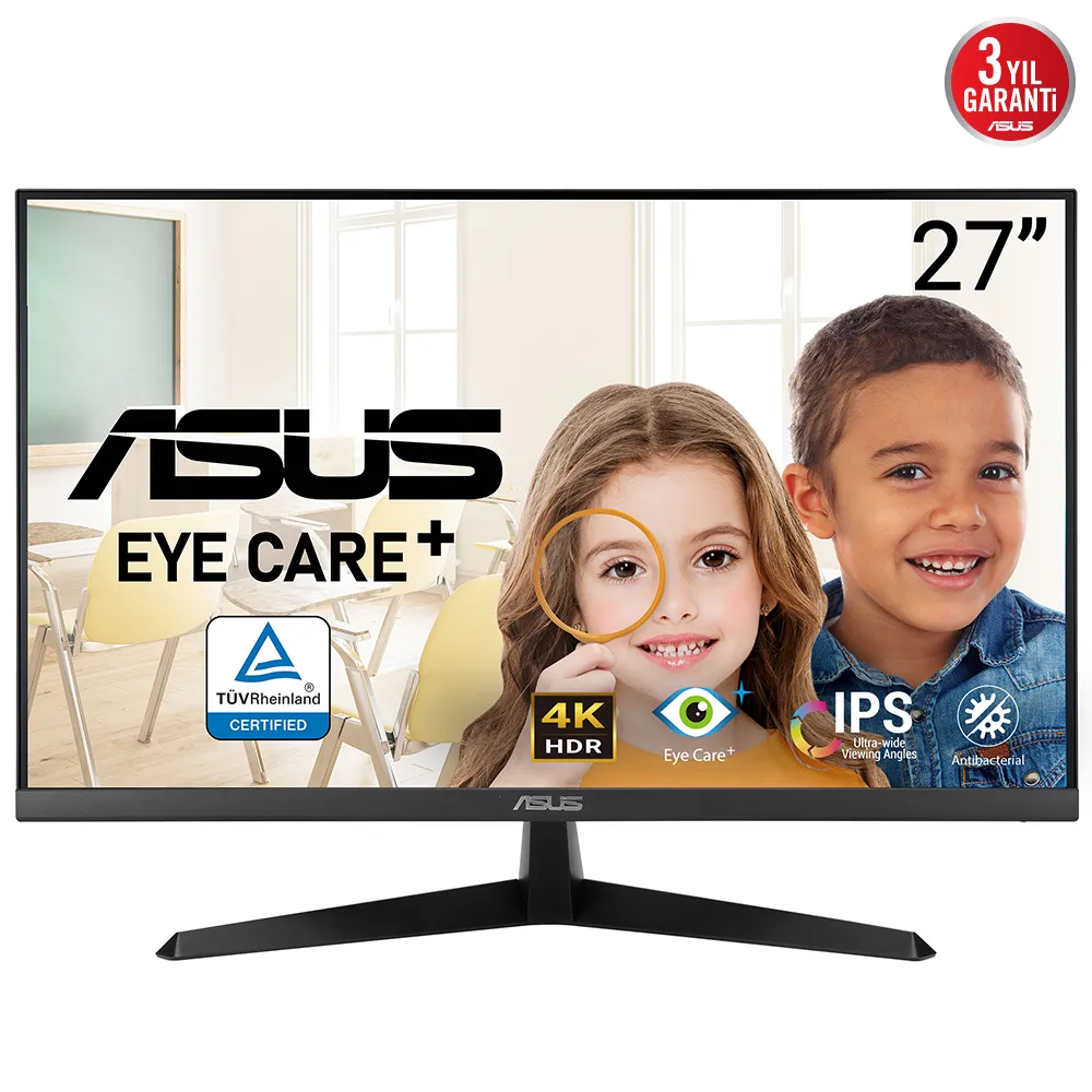 ASUS VY27UQ 27" 4K UHD, IPS sk&auml;rm