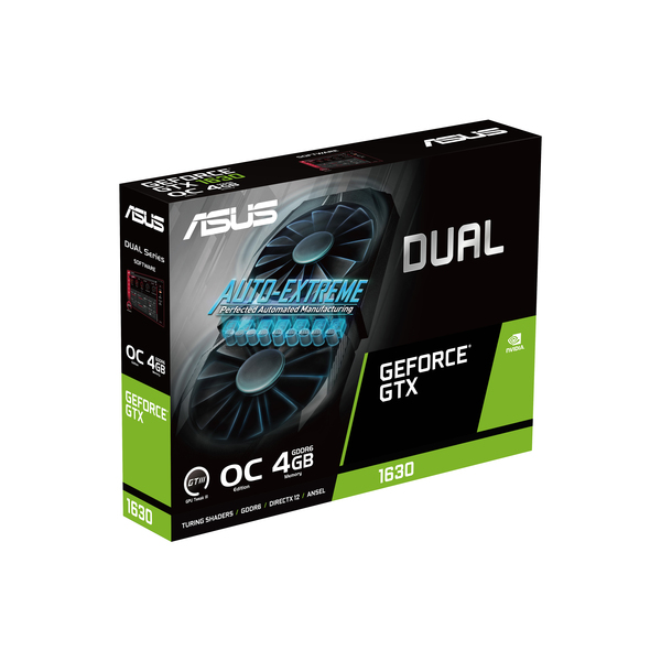 Asus GeForce GTX 1630 Dual OC 4 GB - grafikkort