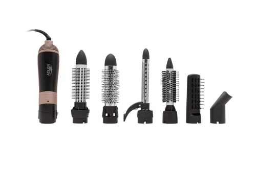 Adler AD 2022 Steam Hot Air Brush, Black