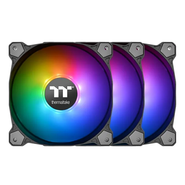 Thermaltake Pure, 120mm, ARGB PWN -case fan, 3 pack, Black