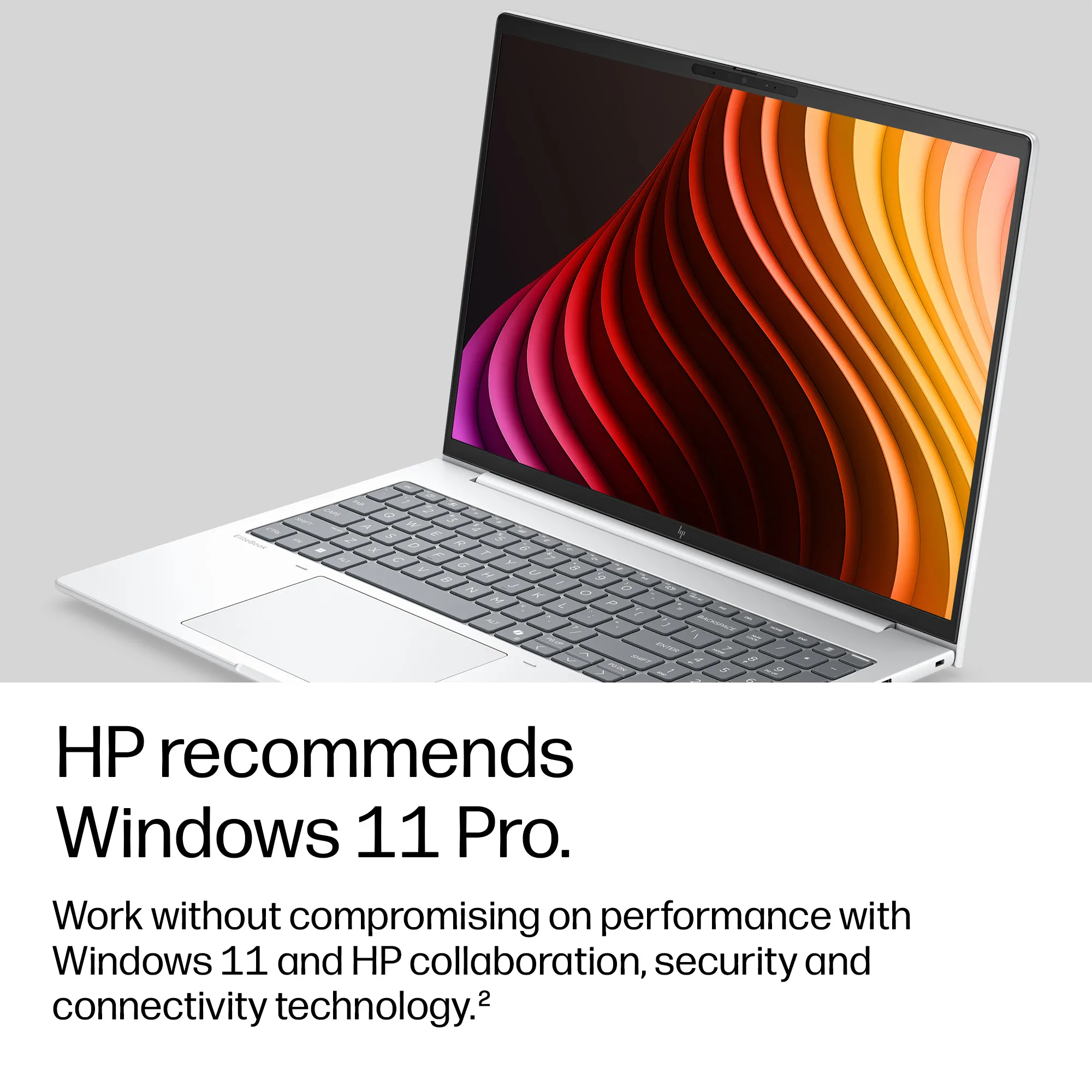 HP EliteBook 8 G2i 16 AI 16" Core Ultra 5 325, 16GB, 512GB, Intel Graphics, Win 11 Pro - Notebook, Silver