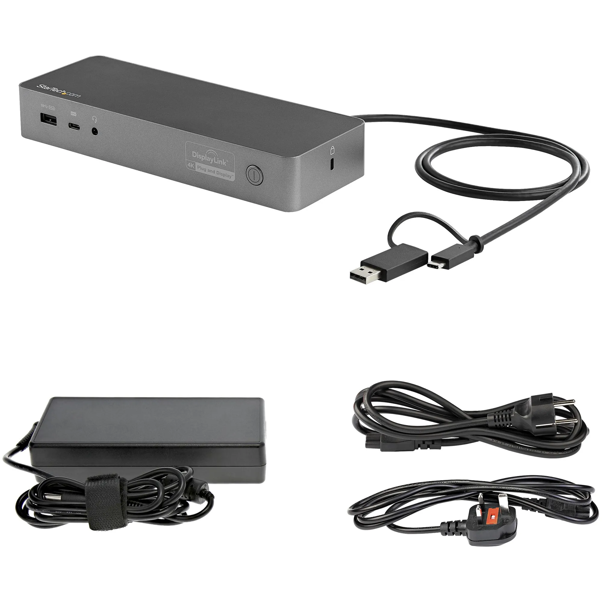 Dock USB-C USB 3.0 - Dual 4K - 100W PD
