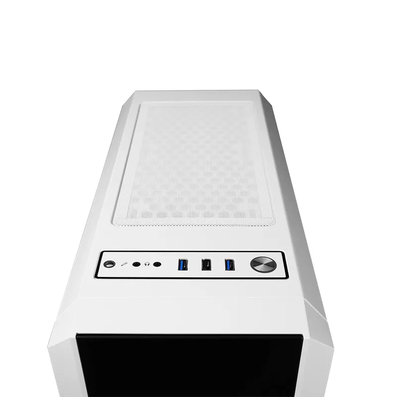 CHIEFTEC Scorpion 3 White edition ATX gaming with 4x120 A-RGB fan 2 tempered glass side and front