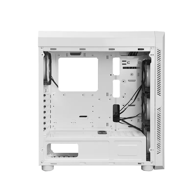 CHIEFTEC Scorpion 3 White edition ATX gaming with 4x120 A-RGB fan 2 tempered glass side and front