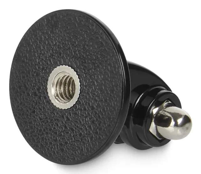 HAMA HA-00004565 GoPro Tripod Adapter, 1/4-inch Thread, Black