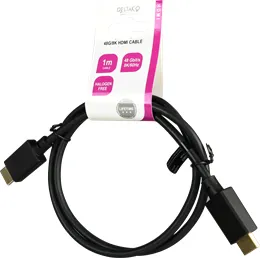 Deltaco  HDMI &ndash; HDMI 2.1 - cable, 1 m, Black