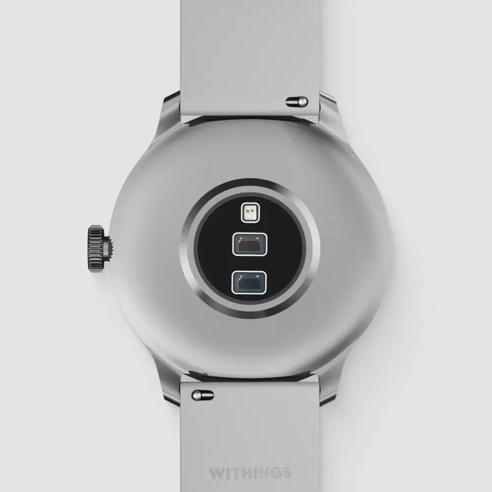 Withings Scanwatch Light 37mm -hybridiälykello, valkoinen