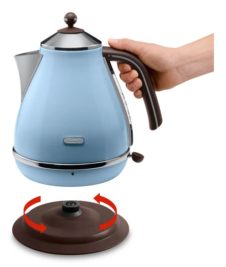 Delonghi Icona Vintage KBOV 2001 - electric kettle, Blue