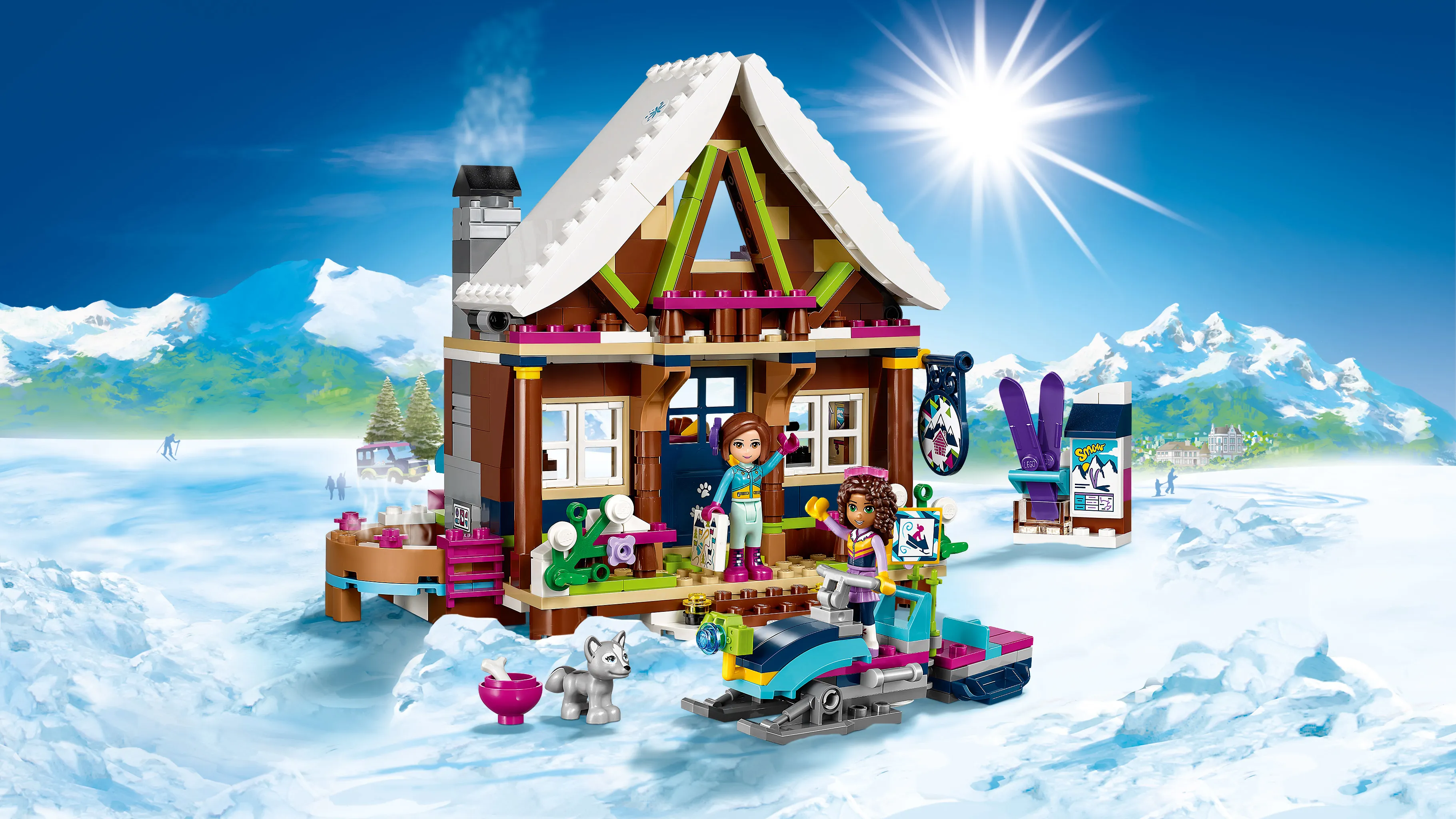 Lego Friends - Snow Resort Chalet