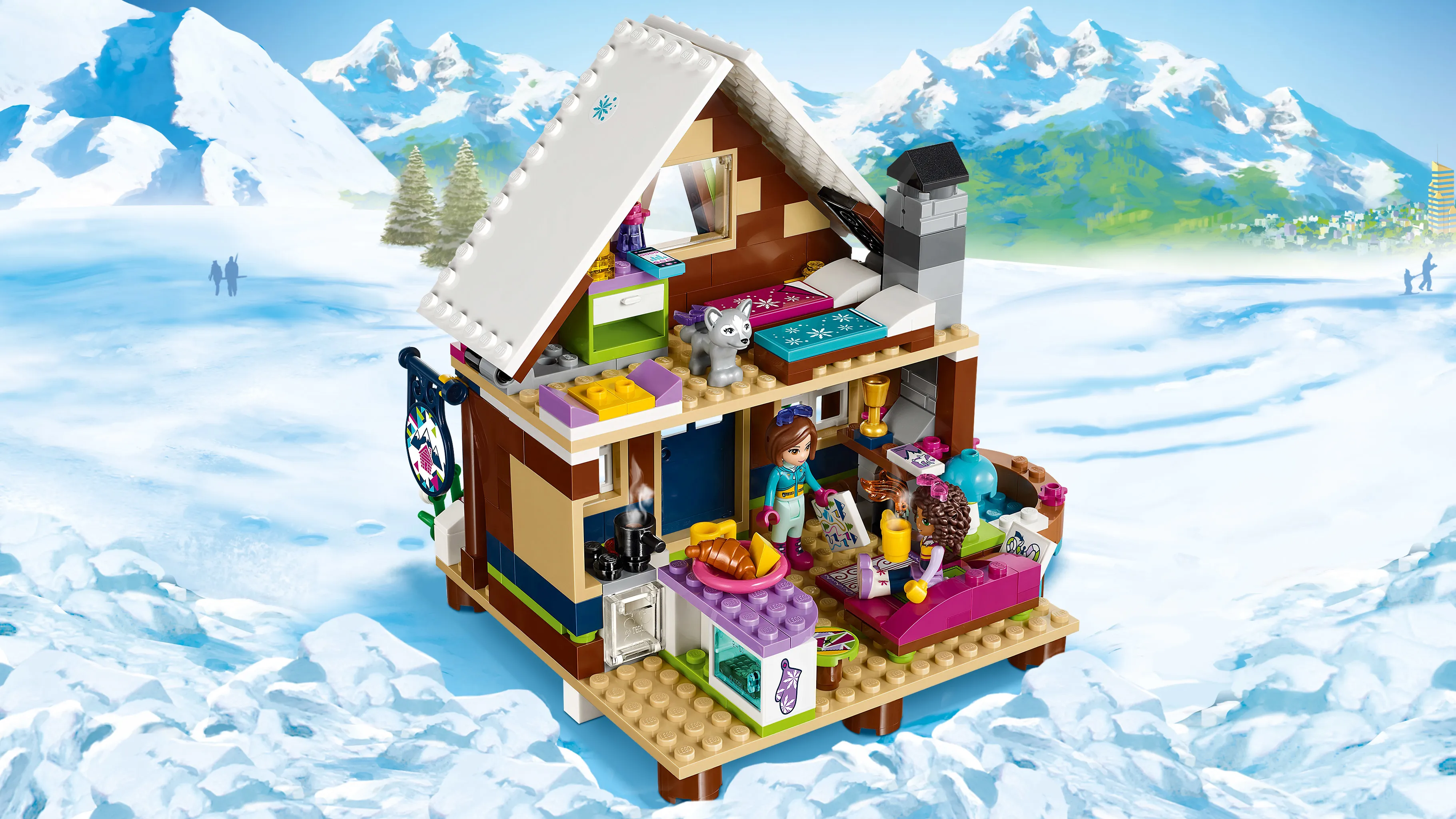Lego Friends - Snow Resort Chalet