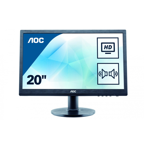 Monitor AOC M2060SWQ 19,5inch, MVA, Full HD, D-Sub, DP, Speakers