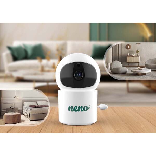 Neno WIFIOrso Wi-Fi-babyvakt, vit/gr&ouml;n