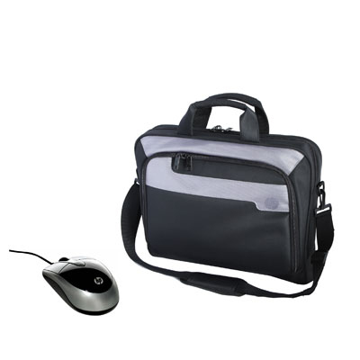 HP 16inch deluxe Case and Mouse Bundle