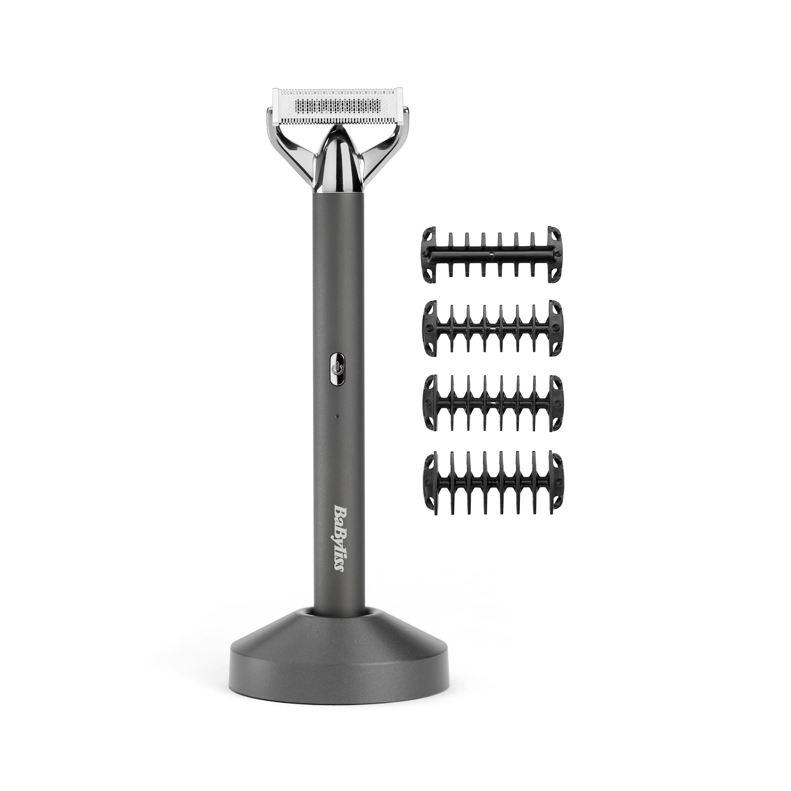 BaByliss Super-X Metal Series X-Blade OT996E Wet &amp; Dry Beard Trimmer, Silver