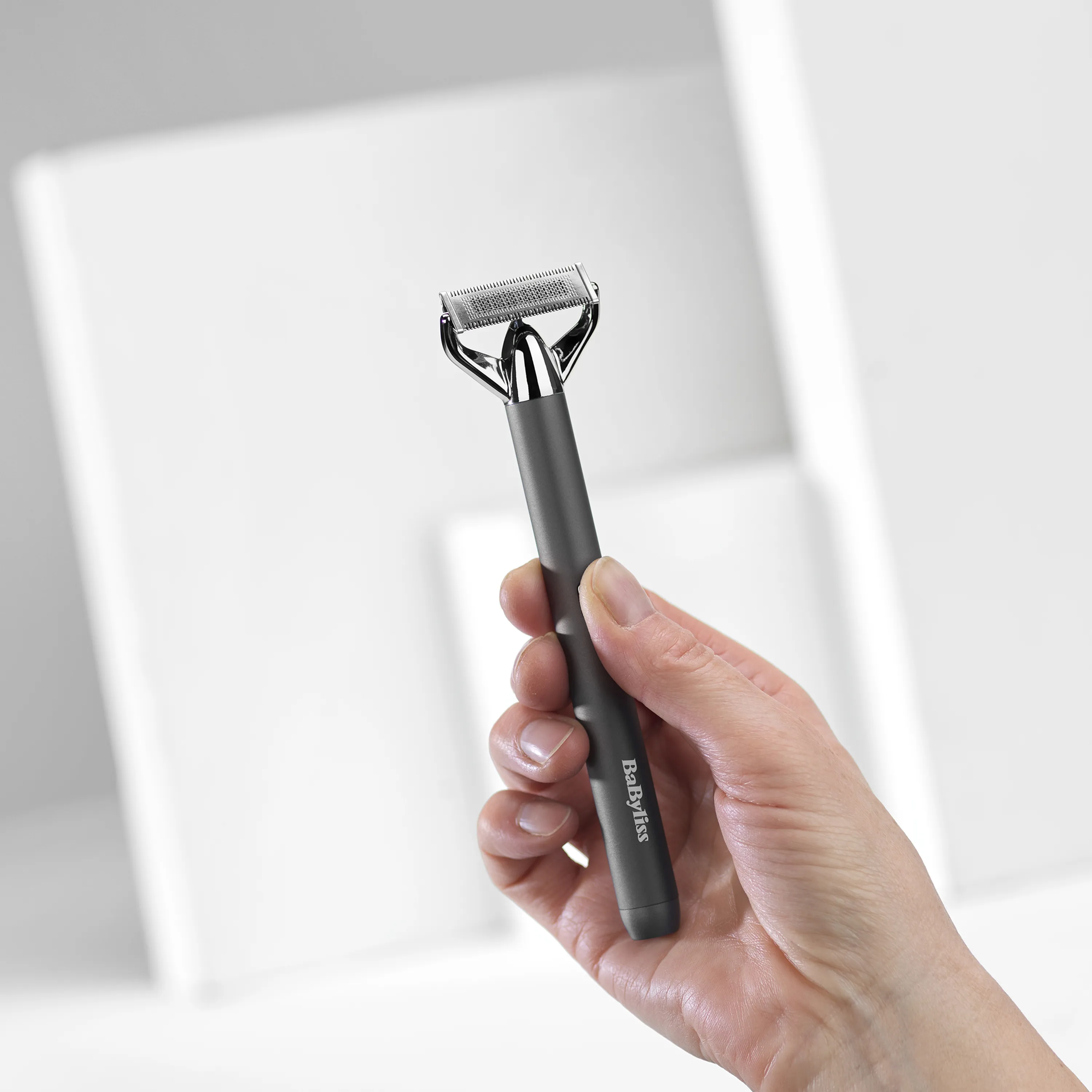 BaByliss Super-X Metal Series X-Blade OT996E Wet & Dry Beard Trimmer, Silver