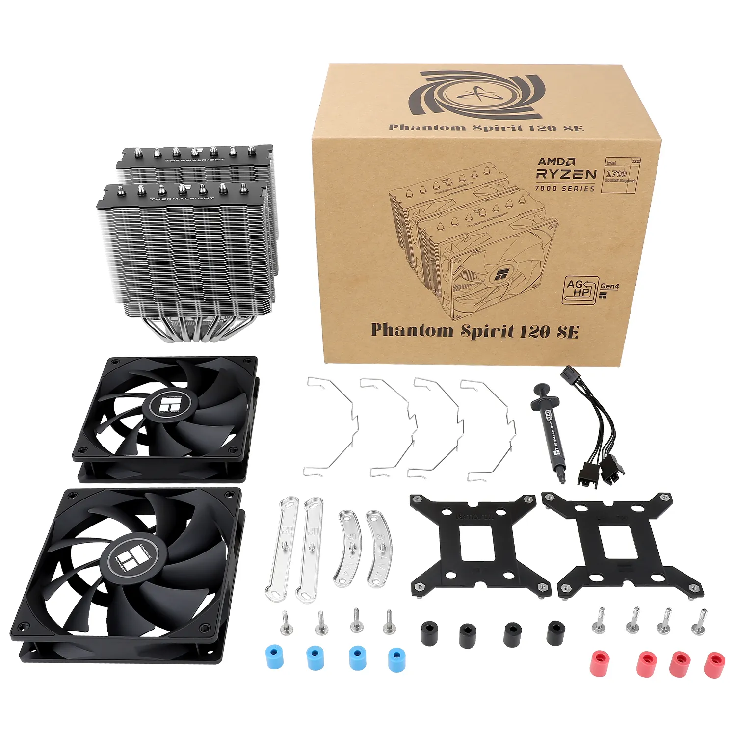 Thermalright Phantom Spirit 120 SE - CPU cooler, black