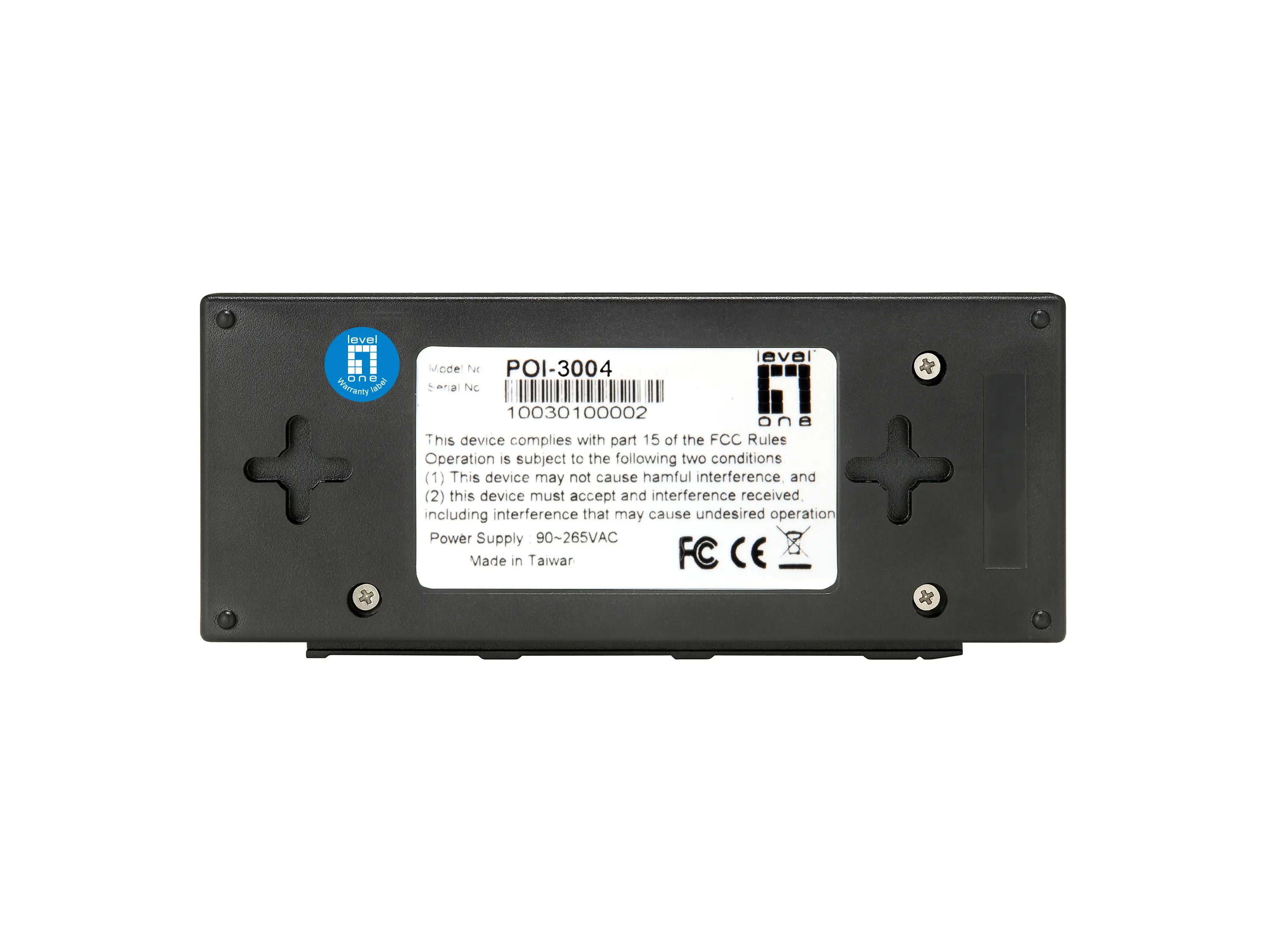GIGABIT POE INJECTOR 30W
