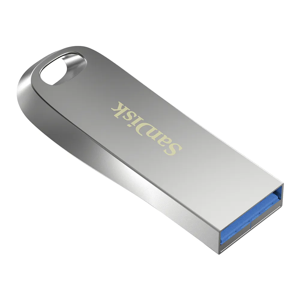 SanDisk Ultra Luxe USB 3.2 Gen 1 64 GB USB-minne, silver
