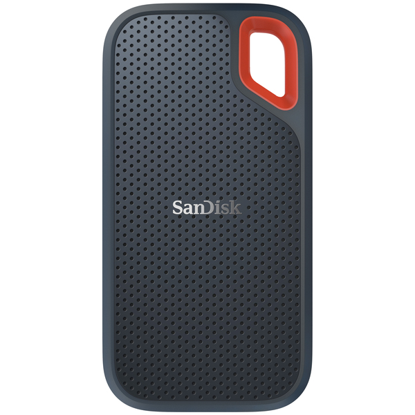 SanDisk Extreme 250GB - External SSD, Black/Orange