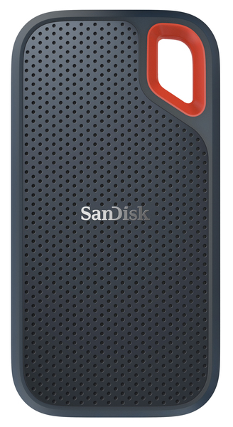 SanDisk Extreme 250GB - External SSD, Black/Orange