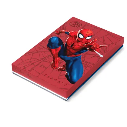 Seagate FireCuda Spider-Man Special Edition 2TB 2.5" External HDD, Blue, Red