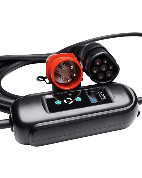 eLOAD P3 CEE, 11 kW, Type 2 electric vehicle charger, 10 m