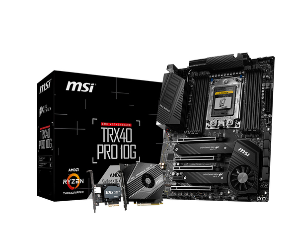 MSI TRX40 PRO 10G ATX - moderkort