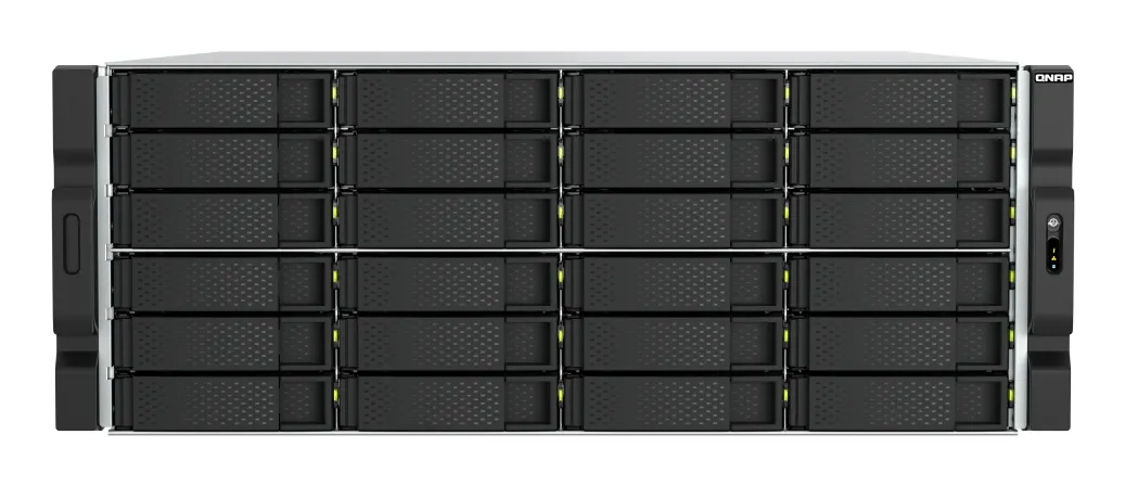 QNAP TS-H2477AXU-RP-R7-32G - Network Attached Storage, Black, Grey
