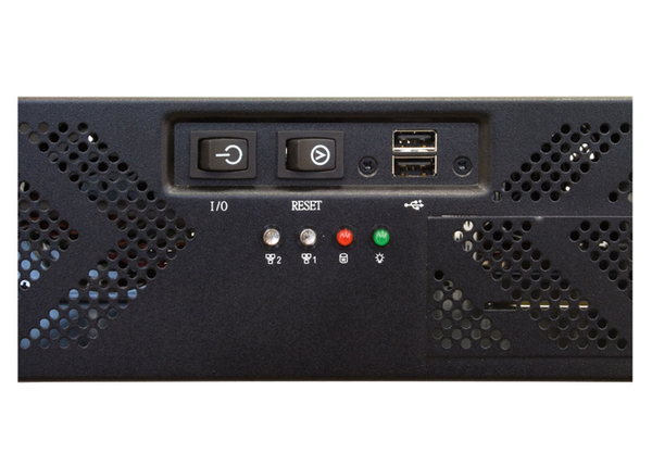 CHIEFTEC UNC-210T 2U case black no PSU