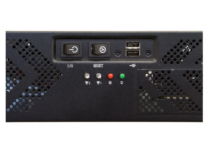 CHIEFTEC UNC-210T 2U case black no PSU