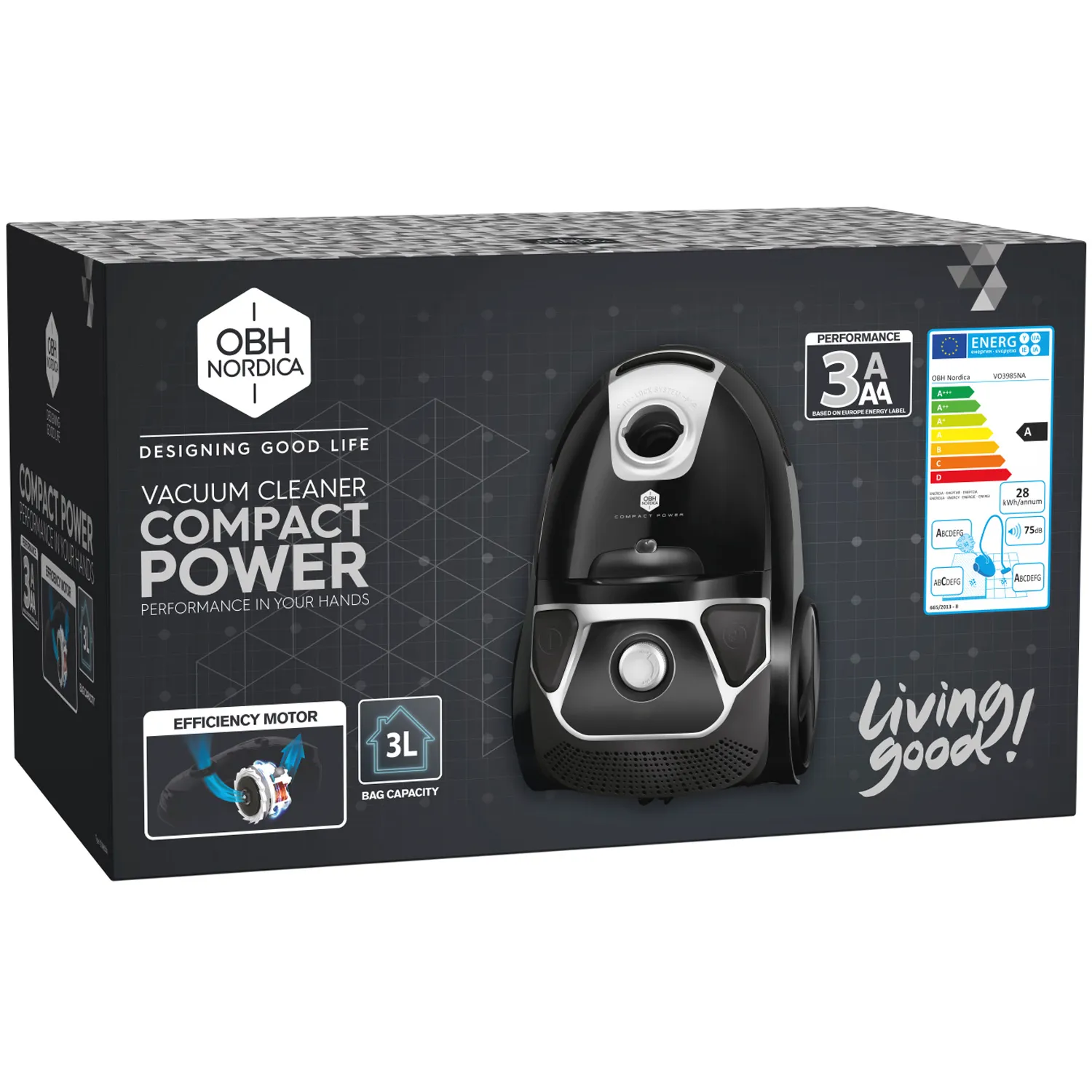 OBH Nordica Compact 750W -imuri