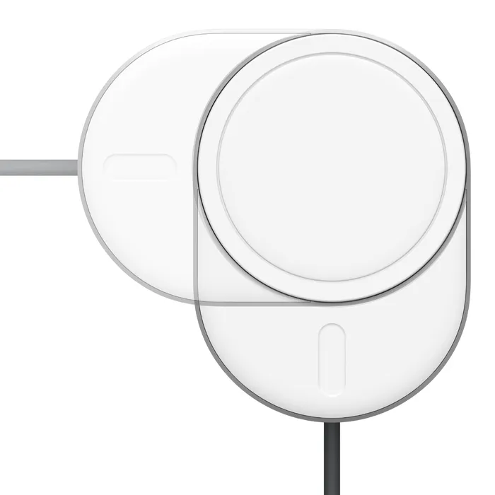 Belkin  BoostCharge Pro Magnetic Wireless Car Charger with Qi2 15W -puhelinpidike, Hopea, Valkoinen