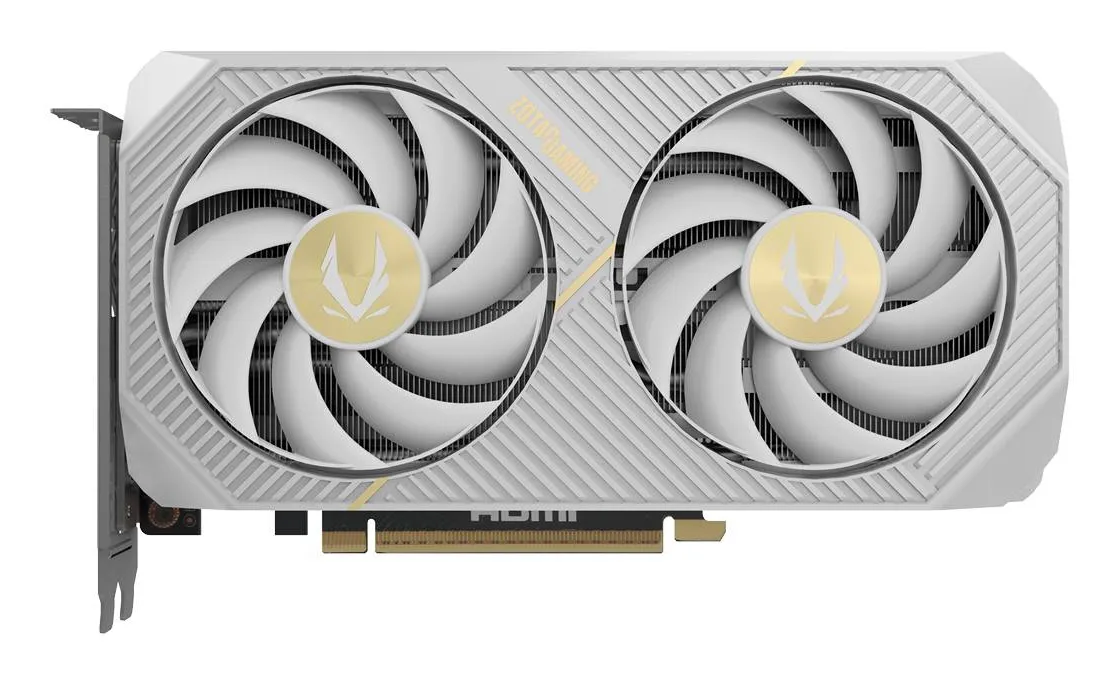 ZOTAC GeForce RTX 5060 Ti Twin Edge White 16GB OC Graphics Card