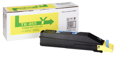 Kyocera TASKalfa 400/500Ci v&auml;rikasetti TK-855Y keltainen