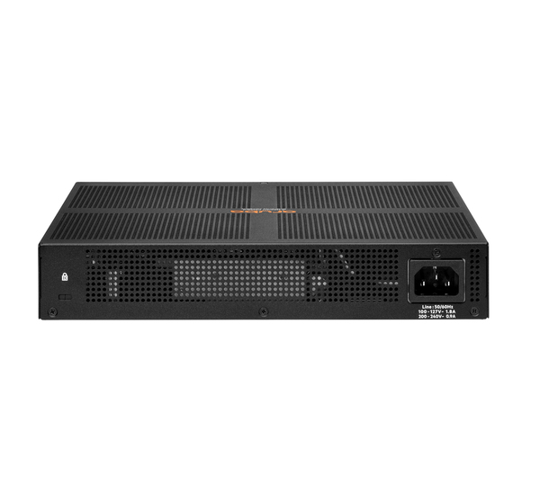 Aruba 6100 12G Class4 PoE 2G/2SFP+ 139W  AOS-CX Switch with 12x ports 10/100/1000BASE-T 802.3at PoE Ports and 2x 1G/10G SFP ports 2x 1GbE ports. Layer 2 access