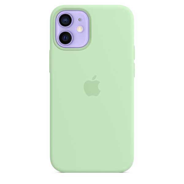 Apple iPhone 12 mini, MagSafe - silikonskal, Pistachio