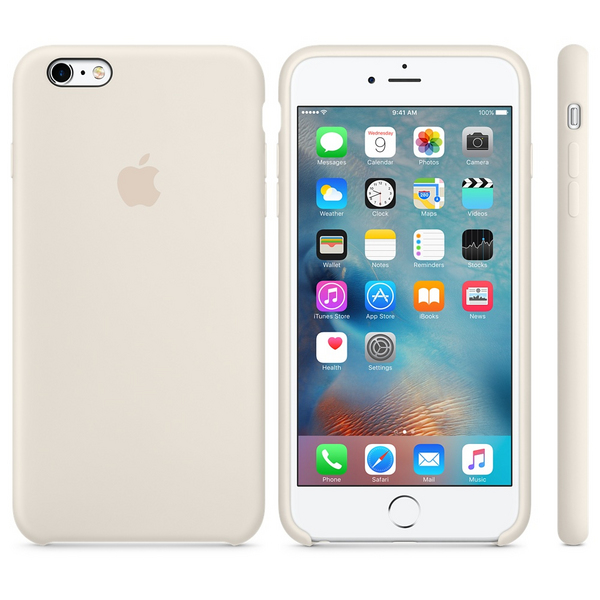 iPhone 6s Plus Silicone Case - Antique White