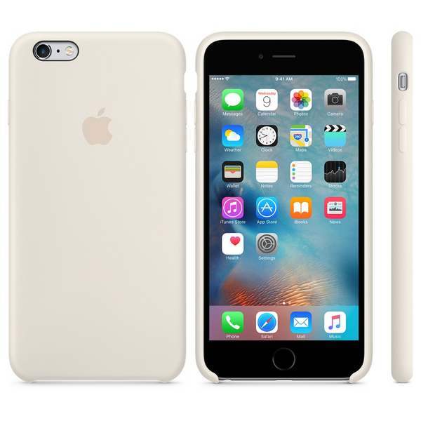 iPhone 6s Plus Silicone Case - Antique White