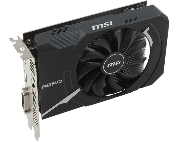 MSI Radeon RX 550 AERO ITX OC 4GB - Graphics card