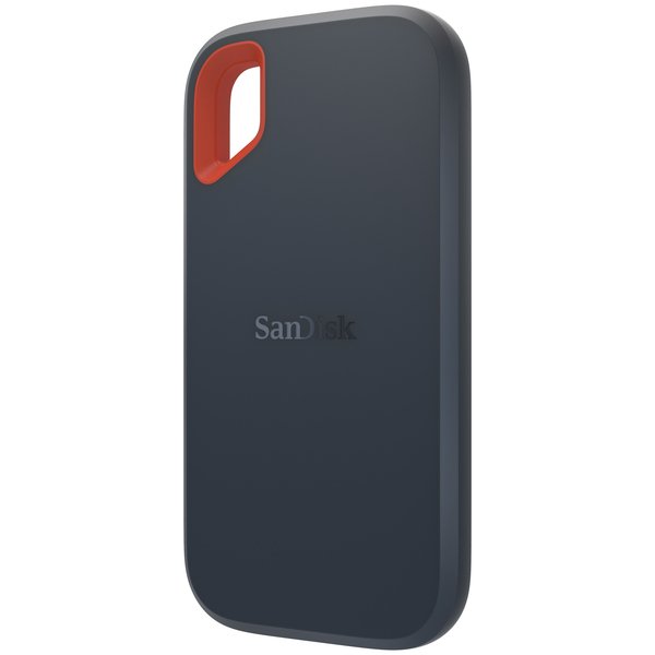 SanDisk Extreme 250 Gt -ulkoinen SSD, Musta/Oranssi