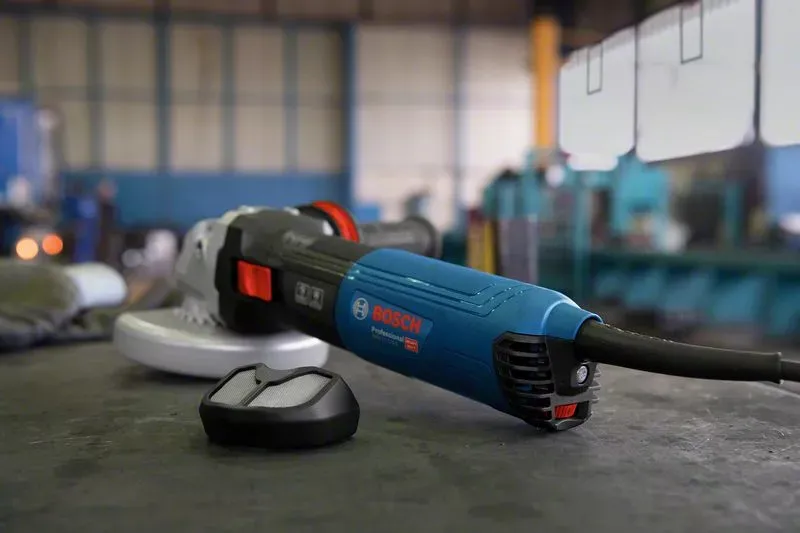 Bosch angle grinder GWS 17-125 S Professional (blue/black, 1,700 watts)