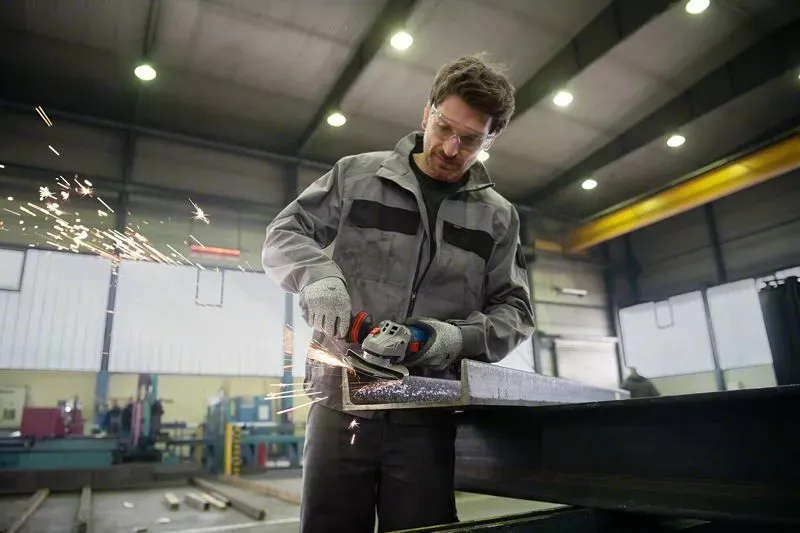 Bosch angle grinder GWS 17-125 S Professional (blue/black, 1,700 watts)