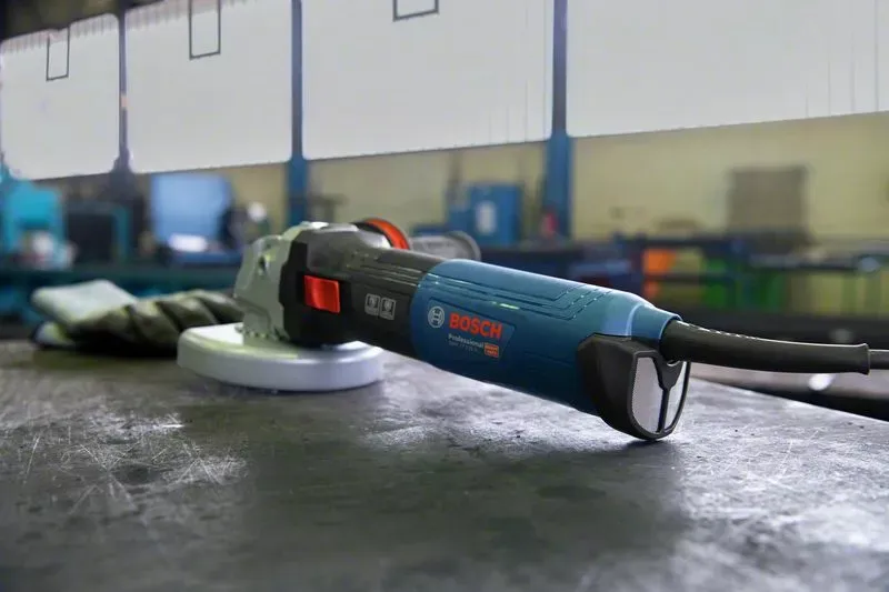 Bosch angle grinder GWS 17-125 S Professional (blue/black, 1,700 watts)