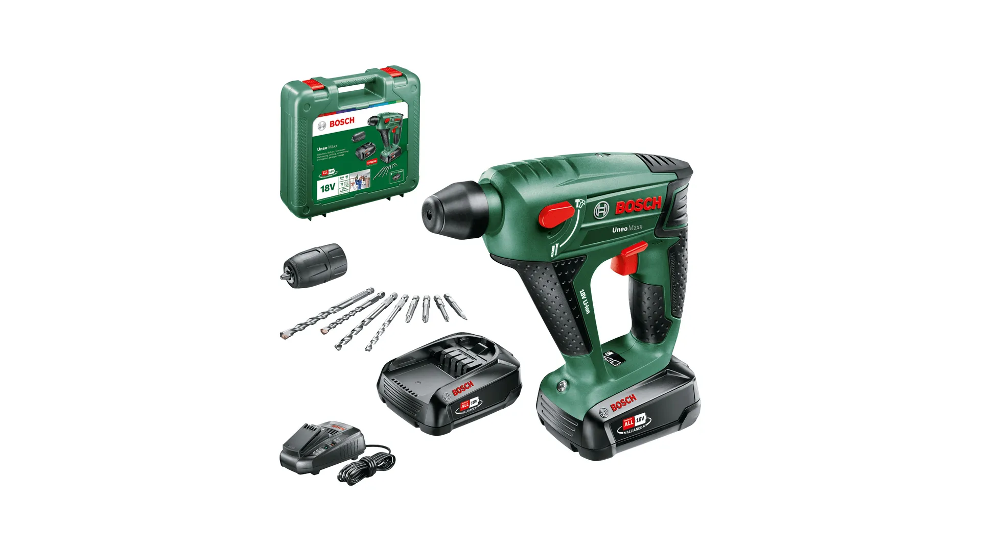 Bosch Uneo Maxx Set, AL, 2x 2.5Ah (K) -&nbsp;0603952327