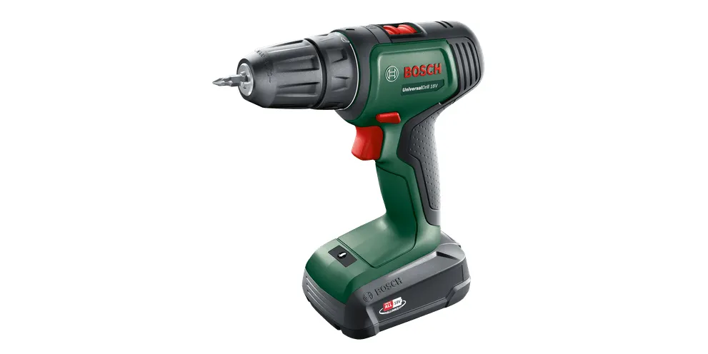 Bosch Cordless drill UniversalDrill 18V (green/black, Li-ion battery 1.5Ah, case)