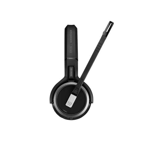 Epos sennheiser sdw 5063 - tr&aring;dl&ouml;sa h&ouml;rlurar med laddstation