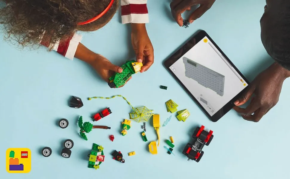 LEGO Marvel Spin and Electro: Dino Chase 11198